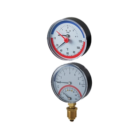 ABS puzdro Bimetal Thermo-manometer